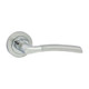 TIMCO Shavington Lever On Rose Handles - Polished & Satin Chrome - 51mm