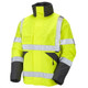 Leo J02 Bickington Hi Vis Superior Bomber Jacket - Yellow