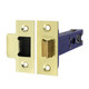Architectural Tubular Latch - Electro Brass & Satin Nickel
