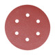 Random Orbital Sanding Discs - 80 Grit - Red