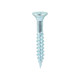Twin-Threaded Woodscrews - PZ - Double Countersunk - Zinc