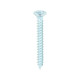 Twin-Threaded Woodscrews - PZ - Double Countersunk - Zinc