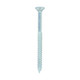 Twin-Threaded Woodscrews - PZ - Double Countersunk - Zinc