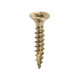 Classic Multi-Purpose Screws - PZ - Double Countersunk - Yellow
