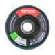 TIMCO Set of Flap Discs - Zirconium - Type 29 Conical - P40 Grit - 115 x 22.23 - Box of 10