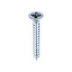 Self-Tapping Screws - PZ - Countersunk - Zinc