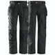 Snickers 3213 Rip Stop Holster Pocket Trousers - Black - (31"L)