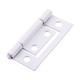 TIMCO Flush Hinge (105) - White - 50 x 38.5mm