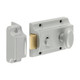 TIMCO Traditional Nightlatch - Silver - 91 case / 60 backset