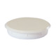 TIMCO Hinge Hole Cover Caps - White - 35mm - Pack of 4