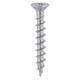 Window Fabrication Screws - Countersunk with Ribs - PH - Single Thread - Gimlet Tip - Stainless Steel