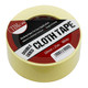 TIMCO Double Sided Cloth Tape - White - 25m x 50mm
