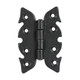 TIMCO Pair of Butterfly Hinges - Antique Black - 70 x 46mm