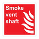 Smoke Vent 200mm X 200mm - 1mm PVC - 4S1281RP