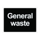 General waste Sign
