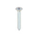 Metal Tapping Screws - PZ - Countersunk - Self-Tapping - Zinc