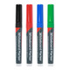 TIMCO Whiteboard Markers - Fine Tip - Mixed Colours - Fine Tip Four Pack - Box of 4