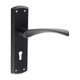 TIMCO Zeta Lock Handles - Matt Black - 175 x 45mm