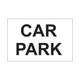 Car park - 300mm x 200mm - 1mm Rigid Plastic Sign