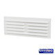 TIMLOC Internal Plastic Louvre Grille Vent - White - 1207W - 260 x 104mm