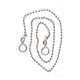 TIMCO Ball Link Chains - Bath - Chrome - 18" - Pack of 2