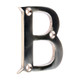 TIMCO Door Letter B - Polished Brass - 64mm