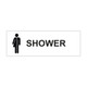 Gender Neutral Shower - 300x100mmx1PVC