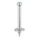 Masonry Nails - Washered - Zinc