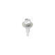 TIMCO Metal Construction Stitching Screws - For Sheet to Sheet - Hex - EPDM Washer - Bi-Metal - Exterior - Silver Organic - 6.3mm x 22mm - Box of 100