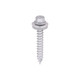 Metal Construction Thin Sheet Metal to Timber Screws - Hex - EPDM Washer - Slash Point - Exterior - Silver Organic