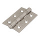 TIMCO Grade 7 Fire Door Hinges - Satin Nickel - 76 x 50 x 2.0mm