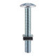 Roofing Bolts & Square Nuts - Zinc