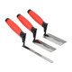 TIMCO Margin Trowel Set - 3pcs - Blister Pack of 3