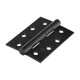 Grade 13 Fire Door Hinges - Matt Black Stainless Steel