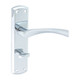 TIMCO Zeta Bathroom Handles - Polished Chrome - 175 x 45mm