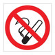 No Smoking Symbol Sign