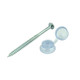 TIMCO Corrugated Sheet Fixings - Clear - 10 x 3 - Bag of 50