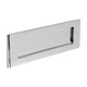 TIMCO Victorian Letter Plate - Polished Chrome - 250 x 74mm
