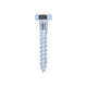 Coach Screws - Hex - Zinc