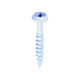 Rainwater Screws - PZ - Low Profile Pan - Exterior - White