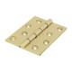 Double Phosphor Bronze Washered Butt Hinge - Solid Brass - Polished Brass