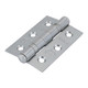 TIMCO Grade 7 Fire Door Hinges - Polished Chrome - 76 x 50 x 2.0mm