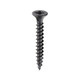 Classic Multi-Purpose Screws - PZ - Double Countersunk - Exterior - Black Organic