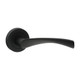TIMCO Edleston Lever On Rose Handles - Matt Black - 51mm