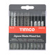 Mixed Jigsaw Set - Wood & Metal Cutting - High Carbon Steel & HSS Blades