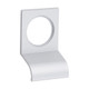 TIMCO Standard Cylinder Door Pull - Satin Anodised Aluminium - 70 x 42mm