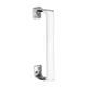TIMCO Oval Grip Pull Handle - Satin Chrome - 228mm