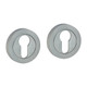 TIMCO Euro Profile Escutcheon - Satin Chrome - 51mm