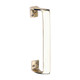 TIMCO Oval Grip Pull Handle - Polished Brass - 228mm