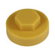TIMCO Hex Head Cover Caps - Bamboo - 16mm - Bag of 1000